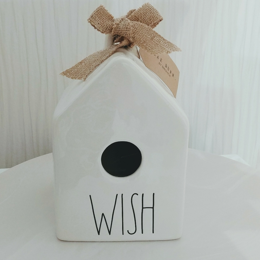 Rae Dunn Wish Birdhouse